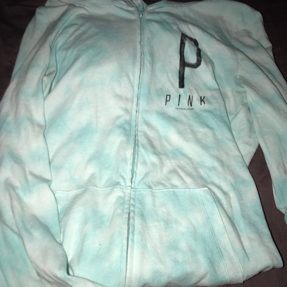 light weight zip hoodie from VS PINK